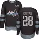 Authentic Men's Andrew Cristall Black Washington Capitals 1917-2017 100th Anniversary Jersey