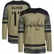 Authentic Youth Jeff Halpern Camo Washington Capitals Military Appreciation Practice Jersey