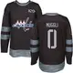 Authentic Youth Leon Muggli Black Washington Capitals 1917-2017 100th Anniversary Jersey