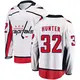 Breakaway Men's Dale Hunter White Washington Capitals Away Jersey