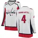 Breakaway Women's Hardy Haman Aktell White Washington Capitals Away Jersey